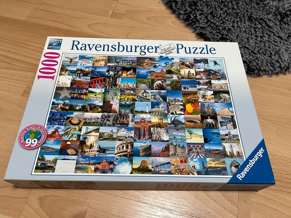Ravensburger Puzzle 1000 Teile USA/Canada in Köln Vogelsang