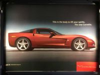 Corvette C6 rot 2005 Original Showroom Poster 84x62 cm Hessen - Kassel Vorschau