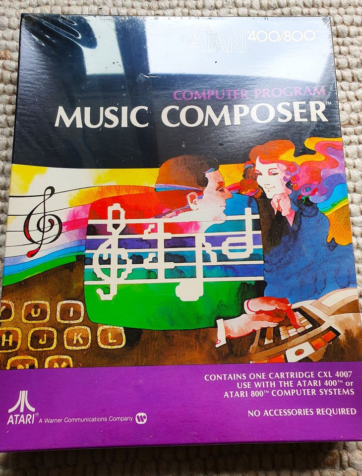 Atari XL/XE 'Music Composer' in Hohen Neuendorf