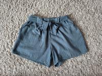 XS-S Promod Damen kurze Shorts Musselin Baumwolle Blau Düsseldorf - Bilk Vorschau