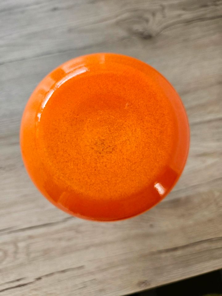 La Vida Vase orange 21cm..Glasvase..Deko.. in Rödental