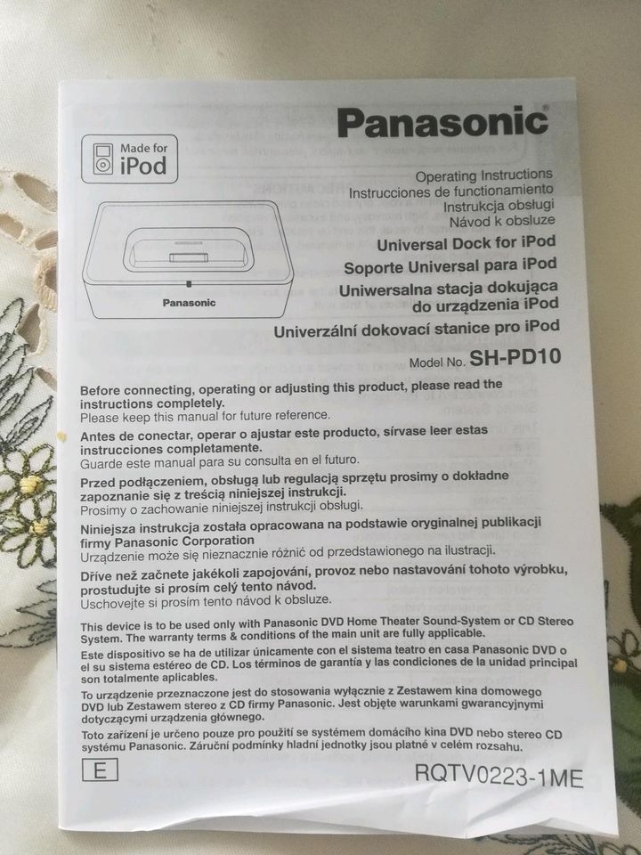 Neu Panasonic SH-PD10 in Leonberg