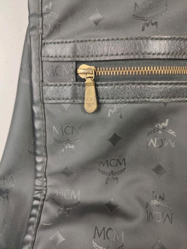 MCM Monogram Kleidersack Reisetasche Kleidertasche Schwarz in Bad Rothenfelde