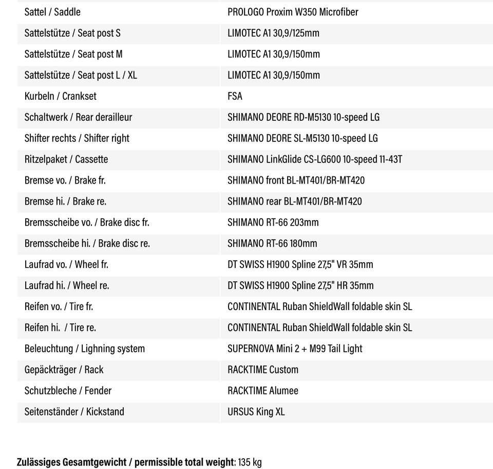 NOX Hybrid Tour 5.1 CORE, BMZ RS 112 Nm, 720wh, Shadow, Größen M in Starnberg