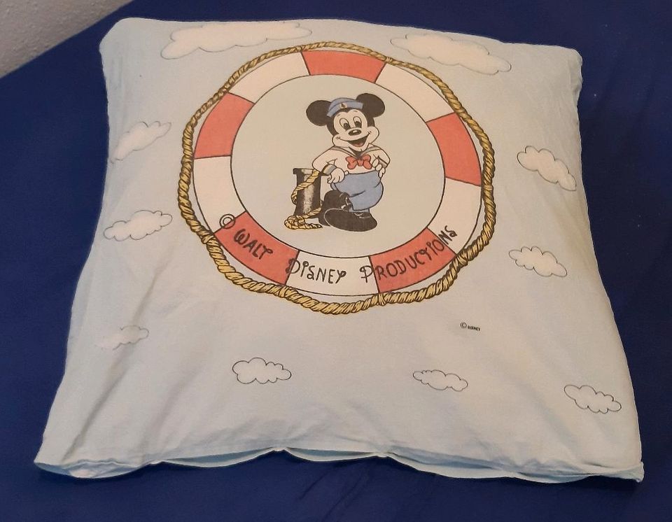 Bettwäsche Mickey Mouse 135x200 und Kopfkissen 80x80 in Chemnitz