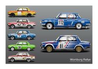 Wartburg Rallye Poster 202x Sachsen - Grüna (Sachsen) Vorschau