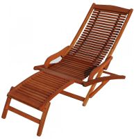 Relax-Liege KING FSC Eukalyptus Deckchair Sonnenliege Gartenliege Niedersachsen - Harsum Vorschau