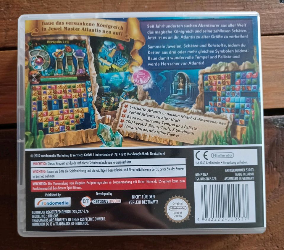 Nintendo 3DS Spiel Atlantis in Remscheid