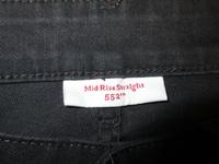Levi`s Jeans schwarz, Mid RiseStraight 552 Rheinland-Pfalz - Steinweiler Pfalz Vorschau