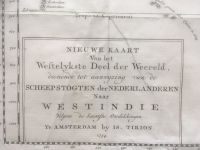 **WEST INDIE NIEUWE KAART 1754 VOLGENS DE LAATSTE TOP-ZUSTAND**** Frankfurt am Main - Innenstadt Vorschau