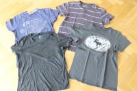 4 T-Shirt Gr L Superdry H&M Alaska Gap glau blau Shirt-paket München - Maxvorstadt Vorschau