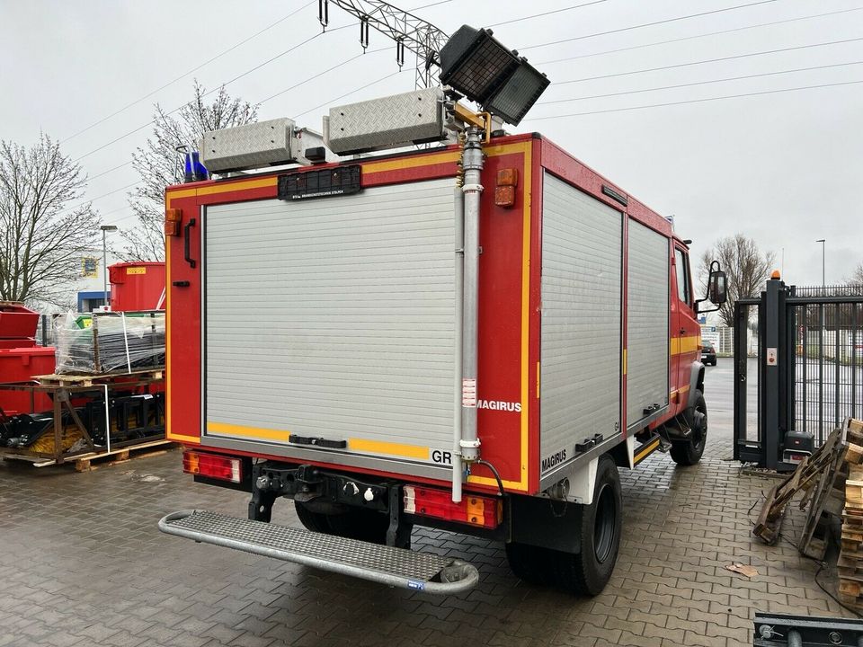 MB 814 DA Vario TSF-W Feuerwehr Allrad 4x4 Mercedes Wohnmobil in Osterweddingen