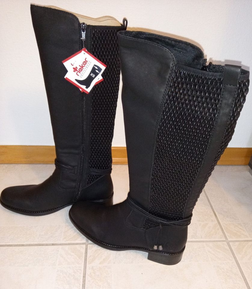 Rieker Stiefel schwarz in Meudt