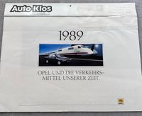 Opel Kalender von 1989 Sachsen - Sehmatal-Cranzahl Vorschau