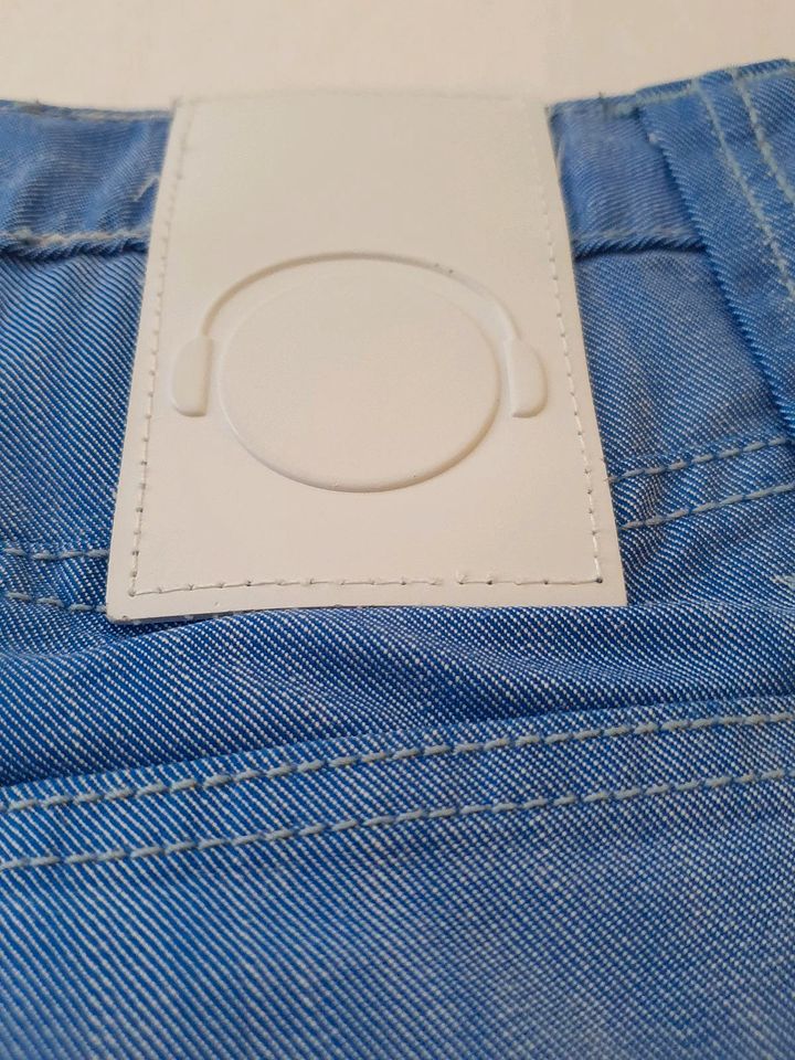 HUMÖR Jeans 2x Kurze SANTIAGO Blau & Orange Größe 34/35 in Ostseebad Binz