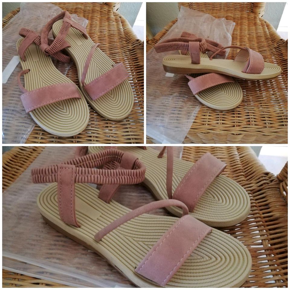 Sandalen Größe 35 zu verschenken in Issum