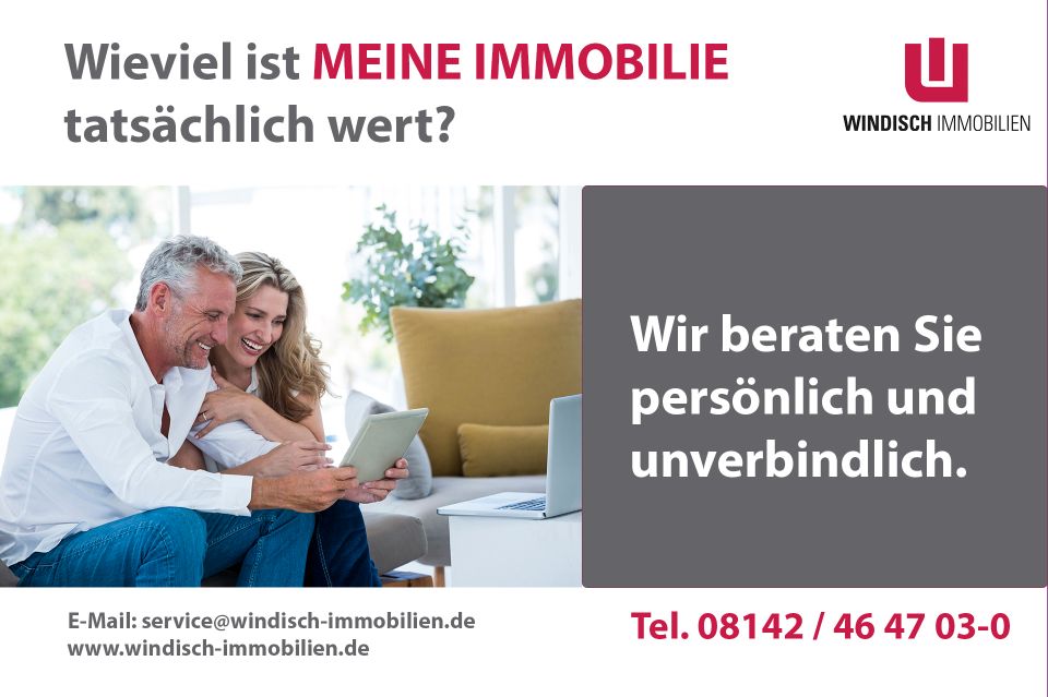 WINDISCH IMMOBILIEN - Zwei Einfamilienhäuser auf großem Grundstück mit vielfältigen Möglichkeiten! in Maisach