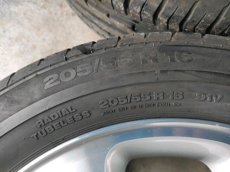 Mercedes Alufelgen 16 Zoll, 5×112, Sommerreifen von Continental in Lenting