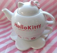 Sanrio Hello Kitty Tea for one Set Teekanne Teetasse  neu rar Düsseldorf - Mörsenbroich Vorschau