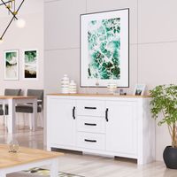 Sideboard Kommode Anrichte Beistellschrank Weiß Landhaus VB250€* Sachsen-Anhalt - Magdeburg Vorschau