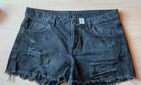 H&M Shorts Hotpants Damen, Gr. 42, schwarz Bayern - Kösching Vorschau