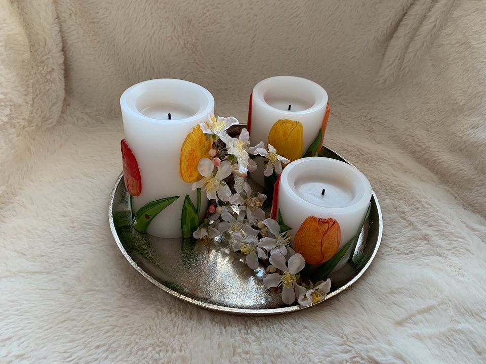 Elambia * 3 Flammenlose Kerzen Tulpen * QVC Longlife, 5 Std Timer in  Baden-Württemberg - Bad Krozingen | eBay Kleinanzeigen ist jetzt  Kleinanzeigen