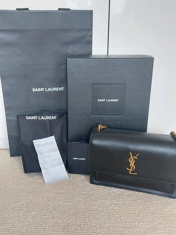 YSL Yves Saint Laurent Handtasche Full Set mit Rechnung in München