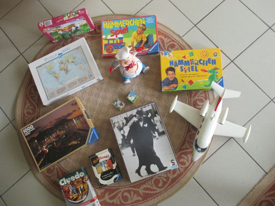 Spiele Puzzle etc. alles zusammen NUR 6 €. in Edewecht - Friedrichsfehn