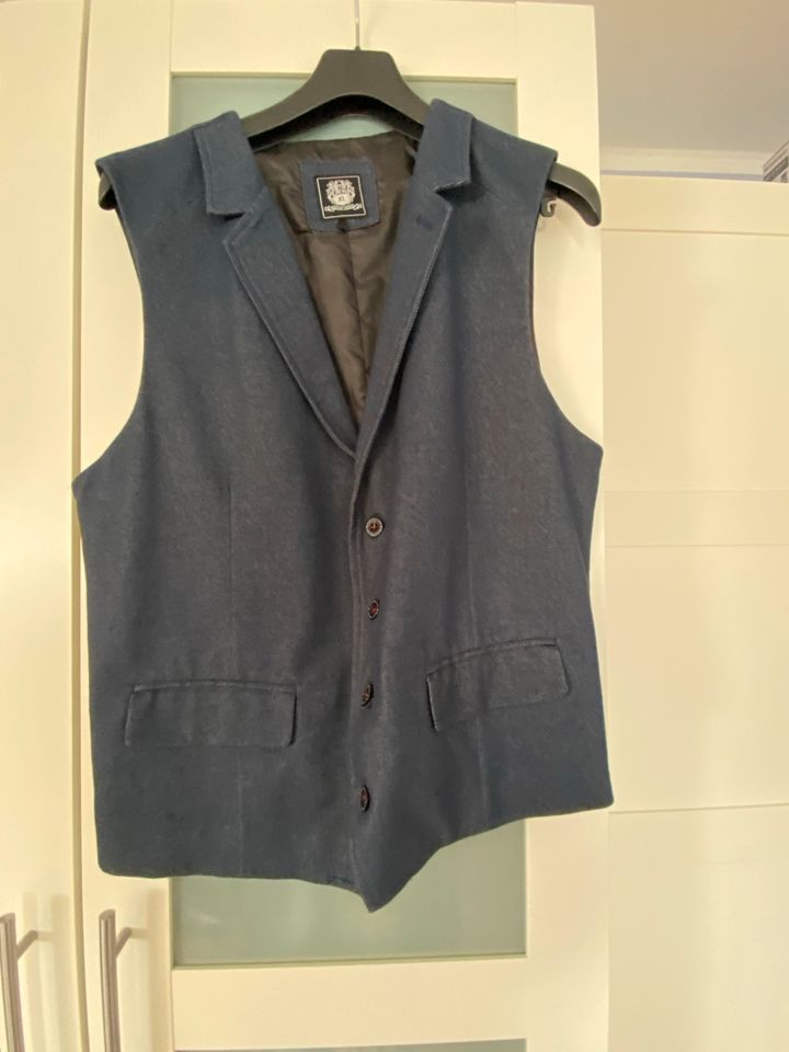 Sakko und Weste Jeansblau Gr.56/58 XXL und XL in Neufahrn