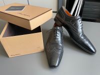 SANTONI Herren Business Schuhe aus schwarzem Leder Gr 9 Stuttgart - Stuttgart-Mitte Vorschau