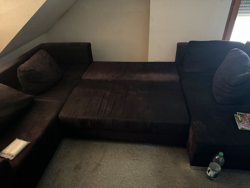 Big Sofa mit Schlaffunktion in Wangen