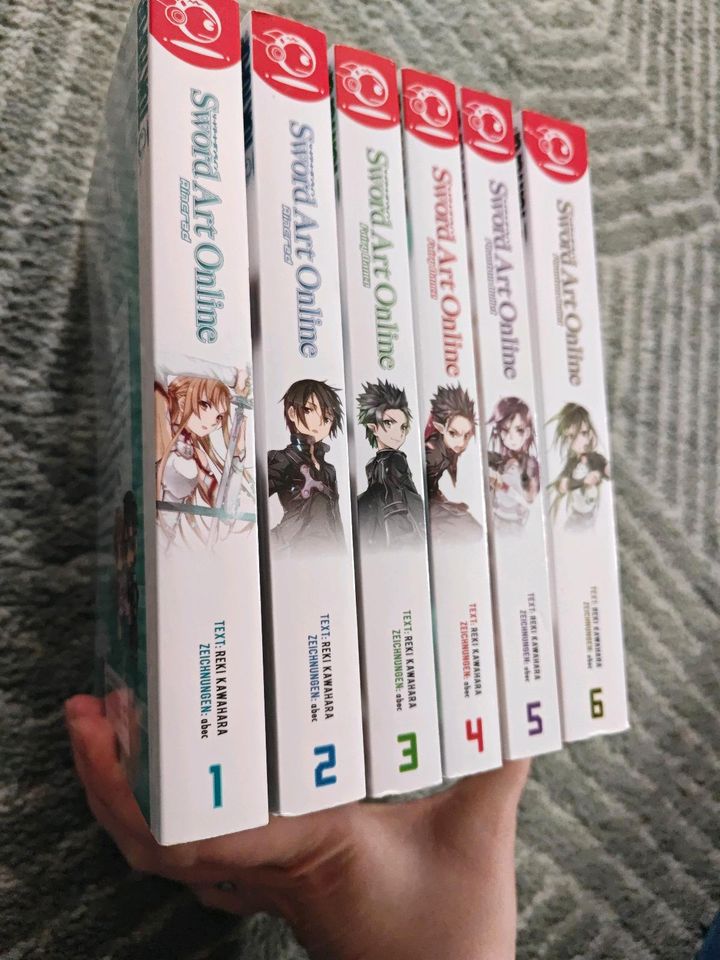 Sword Art Online Manga Light Novel 1-6 Aincrad, Fairy Dance in Düsseldorf