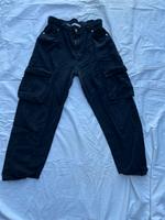 Schwarze Cargohose (gerader Schnitt/Baggy) Baden-Württemberg - Giengen an der Brenz Vorschau