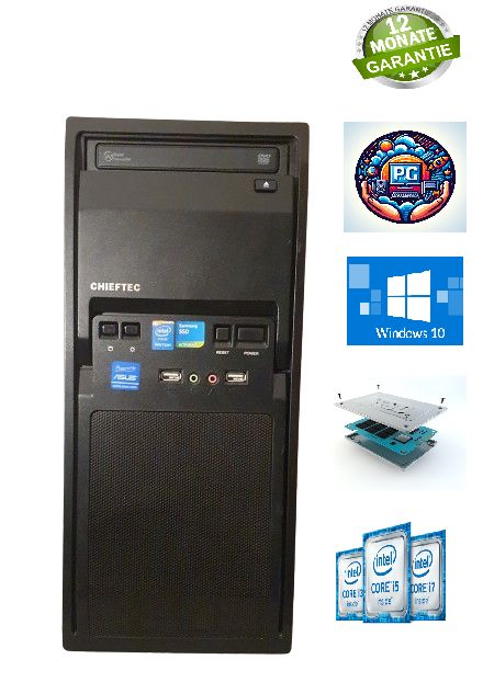 Gaming PC (Budget) i5 8GB RAM GTX SSD Windows 10Pro in Detmold