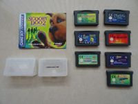 Nintendo Gameboy Advance, GBA, 7 Spiele, Scooby Doo, Spongebob Bayern - Stockstadt a. Main Vorschau