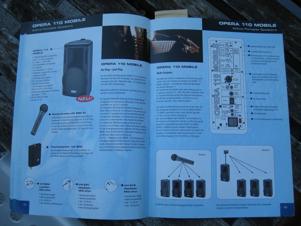 dB TECHNOLOGIES Katalog 2003, Professional Audio -Sammler ! in Bonn