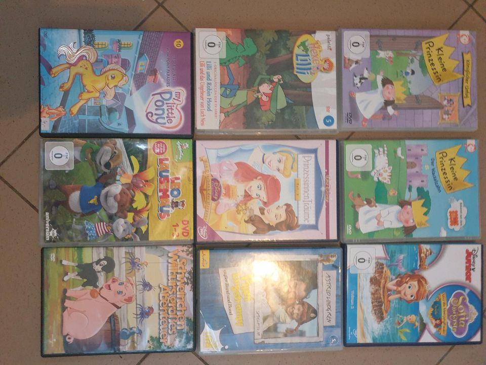 Verschiedene DVDs in Barver