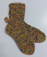 Wollsocken.Gr.36/37.Gestrickte Socken aus4 fache  Sockenwolle. Nordrhein-Westfalen - Warendorf Vorschau