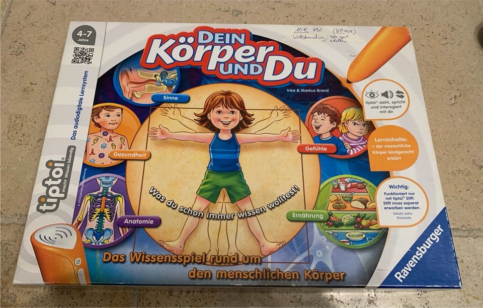 Tiptoi Dein Körper und Du Spiel in Vreden