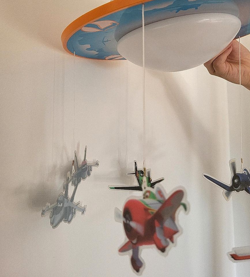 LED Deckenlampe Kinder - Disney Planes - "Dusty" Flugzeuge in Jena