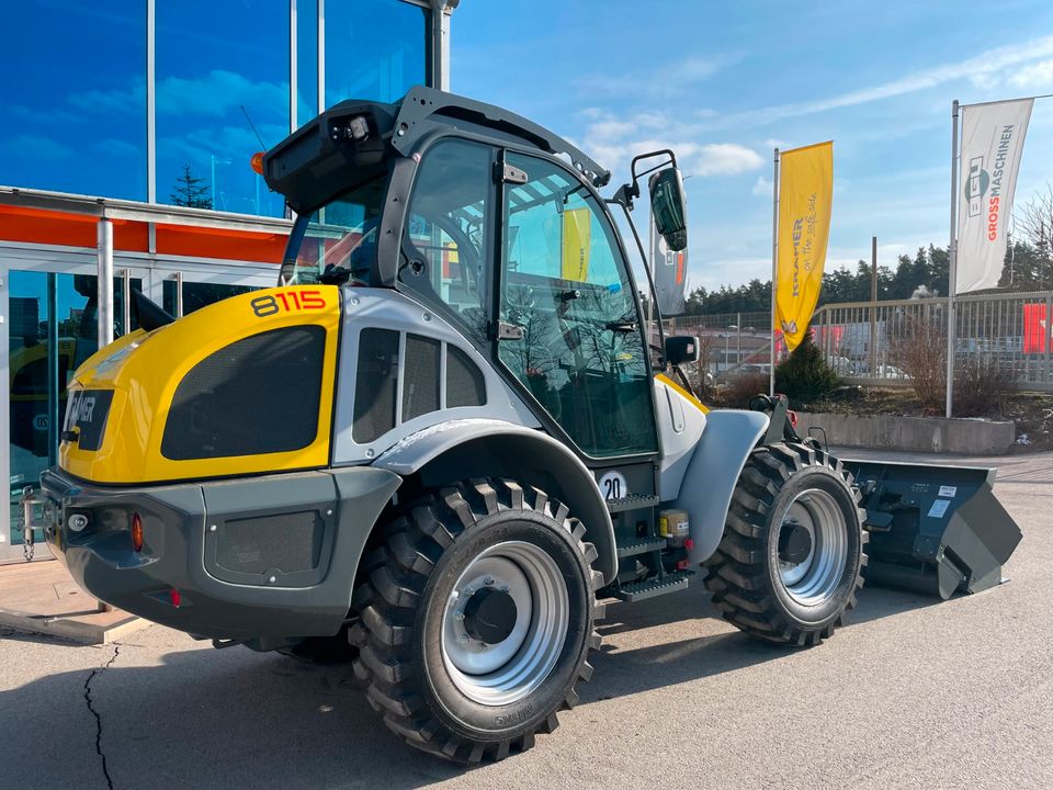 KRAMER 8115 Radlader - Neumaschine - lagermäßig verfügbar in Himmelkron