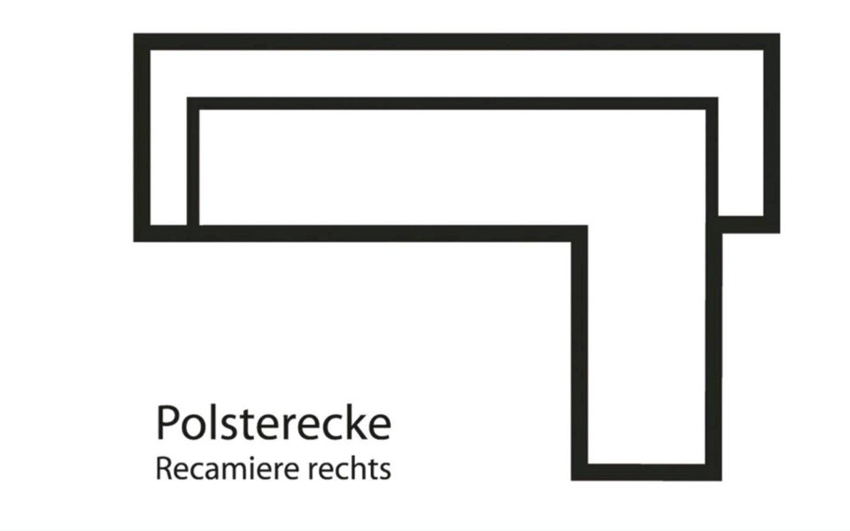 NEUES edles Ecksofa- Lieferung sofort möglich -statt 2380,- für in Ducherow