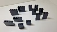 12 x Lego Panele Schwarz Wand Haus City Mauer Black Nordrhein-Westfalen - Hennef (Sieg) Vorschau