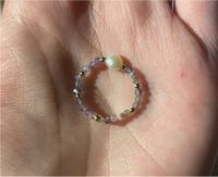 Filigraner Ring aus Amethyst mit Süßwasserperle Muttertag Eimsbüttel - Hamburg Rotherbaum Vorschau