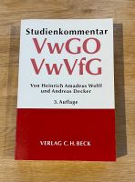 Studienkommentar VwGO/VwVfG, 3. Aufl. Berlin - Mitte Vorschau