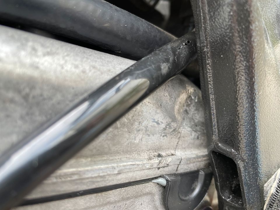 BMW S1000RR (2015) Unfall in Waltrop