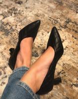 Pumps mit kurzem Absatz/schwarz Bayern - Deggendorf Vorschau