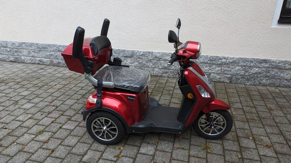 Rolektro E-Trike 25 V.2, Rot, 25 km/h - Akkus neu! in Pleystein