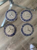 4 x Original Mercedes Radnabenkappen/Blau/Loorbeerkranz Rheinland-Pfalz - Kirchen (Sieg) Vorschau