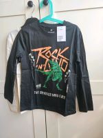 Langarmshirts H&M Gr. 122/128 Dino Tiger Neu mit Etikett Niedersachsen - Leiferde Vorschau